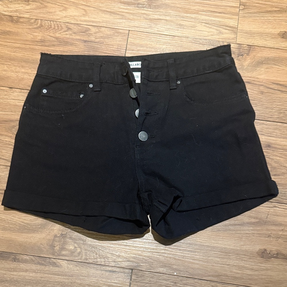 Billabong Black High Waist Women Shorts